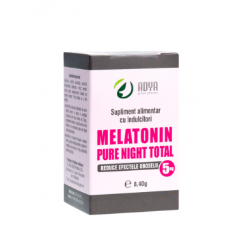 Melatonin Pure Night Total 5mg x 60cps Adya Green