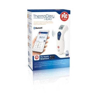 pic termometru multifunctional non contact infrarosu thermo diary head 6in1 (cu bluetooth)