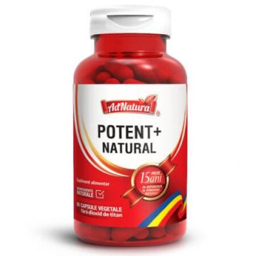 Potent + Natural, 60 capsule, AdNatura
