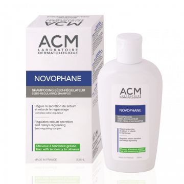 Sampon sebo-reglator Novophane ACM (Concentratie: Sampon, Gramaj: 200 ml)