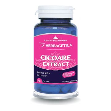 Cicoare Extract, 60 capsule, Herbagetica