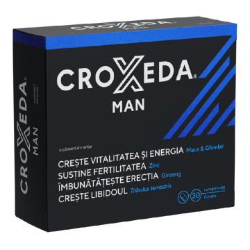 Croxeda Man, 30 comprimate, Fiterman Pharma