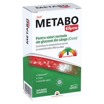 Metabo Glyco, 30 capsule, Sun Wave Pharma