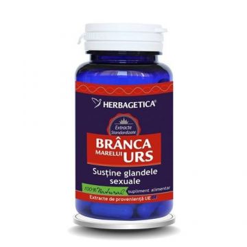 Branca marelui urs, 60 capsule, Herbagetica