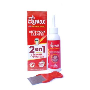 Elimax sampon antiparazitar, 100 ml + pieptene