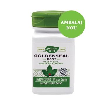 Secom Goldenseal, antibiotic natural, 30 capsule