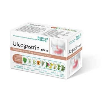 Ulcogastrin forte, 30 capsule, Rotta Natura