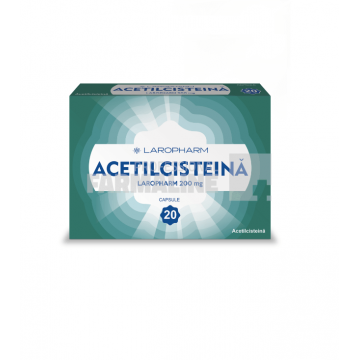 Acetilcisteina 200 mg 20 capsule