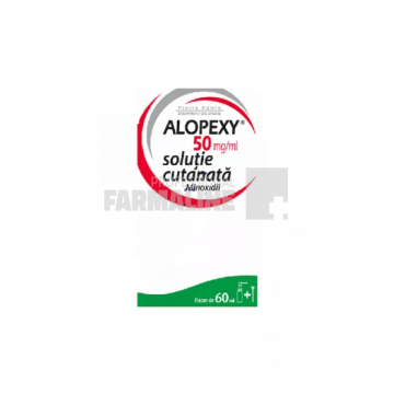 Alopexy 5% solutie cutanata 50mg/ml
