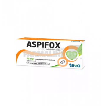 Aspifox 75 mg 30 comprimate gastrorezistente