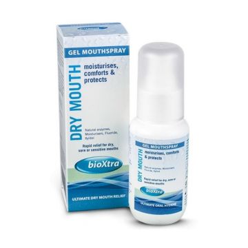 BioXtra Spray de gura tip gel pentru gura uscata, 50ml