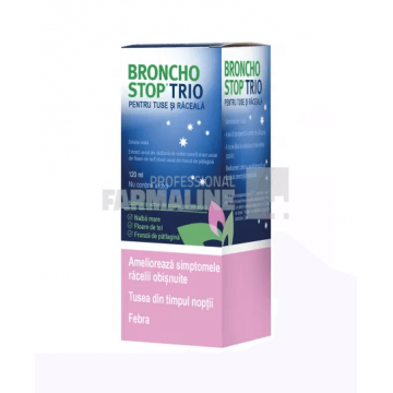Bronchostop Trio pentru tuse si raceala solutie orala120 ml
