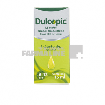 Dulcopic 7,5 mg/ml picaturi orale solutie 15 ml