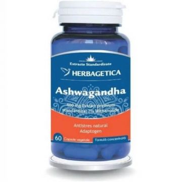 Herbagetica Ashwagandha - 60 capsule