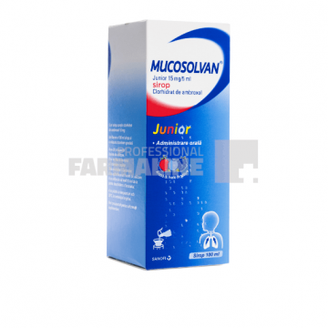 Mucosolvan Junior Sirop 15 mg/5 ml 100 ml