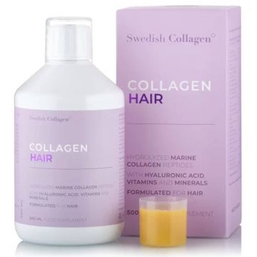 Colagen lichid pentru par Collagen Hair, 500 ml, Swedish Collagen