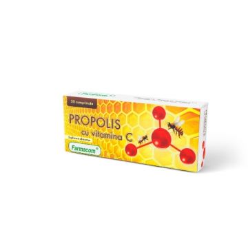 farmacom propolis cu vitamina ctx30 cpr mast