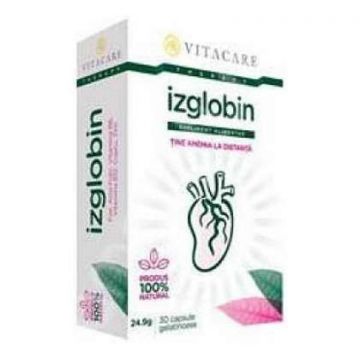 Izglobin Vitacare 30 capsule (TIP PRODUS: Suplimente alimentare, Concentratie: 78 mg)