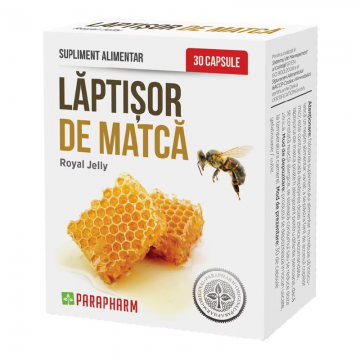 Laptisor de Matca, 30 capsule, Parapharm