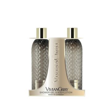 Set cadou Vivian Gray Ylang & Vanilla, Unisex, Gel de dus, 300 ml + Lotiune de corp, 300 ml