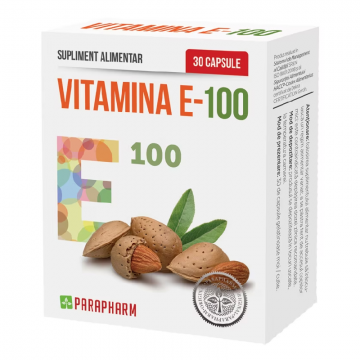 Vitamina E-100, 30 capsule, Parapharm