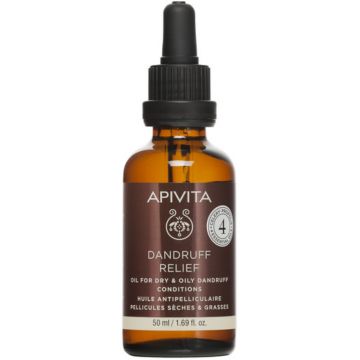 Apivita Hair Ulei pentru tratament antimatreata, 50ml