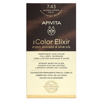 Apivita My Color Elixir Vopsea de par, N7.43