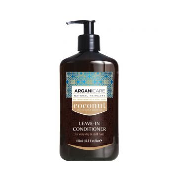 Balsam cu ulei de cocos pentru par fara stralucire si foarte uscat, 400ml, Arganicare