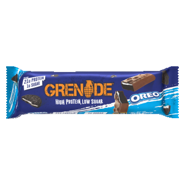 Baton proteic cu aroma de biscuiti oreo, 60g, Grenade