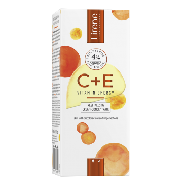 Crema-concentrat revitalizanta C+E, 30ml, Lirene