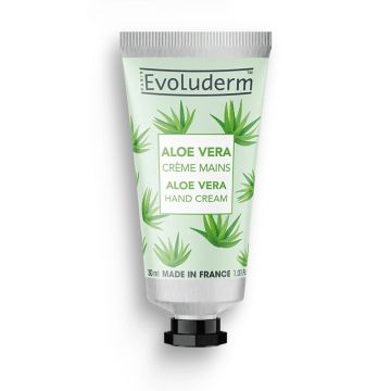 Crema de maini Aloe Vera, 30ml, Evoluderm