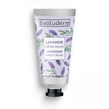 Crema de maini Lavande, 30ml, Evoluderm