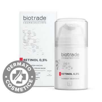 Crema masca de noapte Retinol 0.5%, 50ml, Biotrade