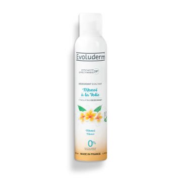 Deodorant exfoliant Monoï, 200ml, Evoluderm