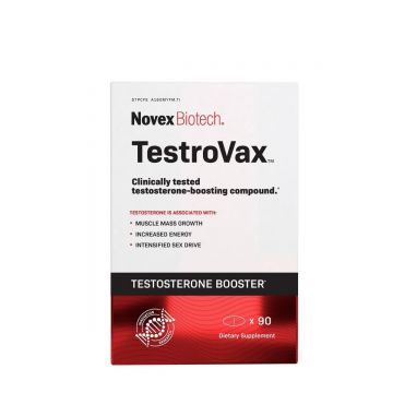 Formula pentru sustinerea productiei de testosteron TestroVax, 90 capsule, Novex Biotech