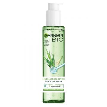 Gel de curatare si detoxifiere cu Lemongrass Bio, 150ml, Garnier