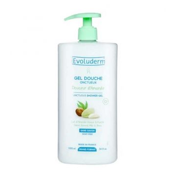 Gel de dus Douceur d'Amande, 1000ml, Evoluderm