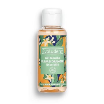 Gel de dus Fleur D’Oranger Ensoleillé, 100ml, Evoluderm