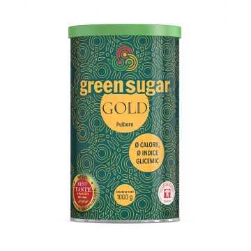 Green Sugar Gold pulbere, 1000g, Laboratoarele Remedia