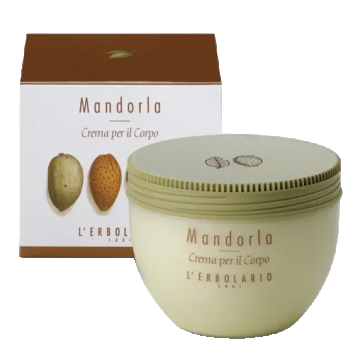 L'Erbolario Crema de corp parfumata Almond, 300ml