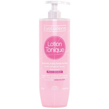 Lotiune tonica pentru ten sensibil, 500ml, Evoluderm