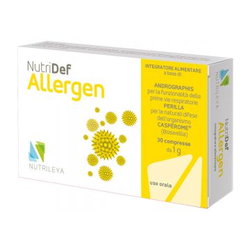 Nutridef Allergen, 30 comprimate, Nutrileya