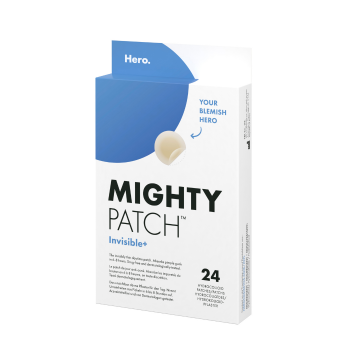 Plasturi pentru tratarea cosurilor cu puncte albe Mighty Patch Invisible, 24 bucati, Hero