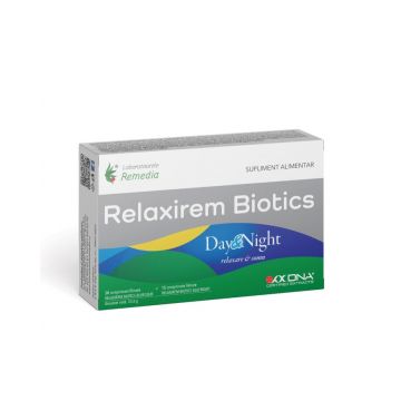Relaxirem Biotics Day&Night, 30 comprimate + 15 comprimate, Laboratoarele Remedia