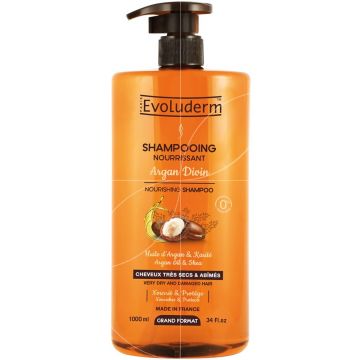 Sampon hranitor Argan Divin, 1000ml, Evoluderm