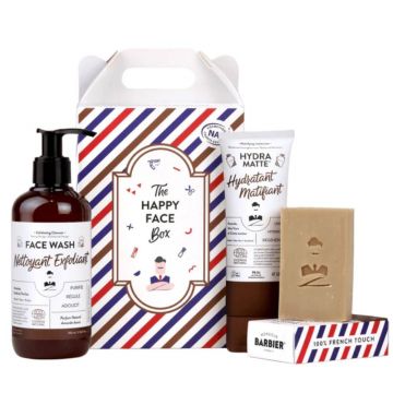 Set Happy Face Box Sapun, Monsieur Barbier