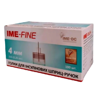 Ace universale pentru stilouri injectoare 31g/4mm, 100 bucati, IME-DC GmbH