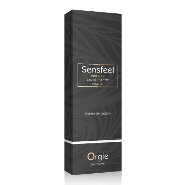 Apa de toaleta cu feromoni Sensfeel for Man, 10 ml, Orgie