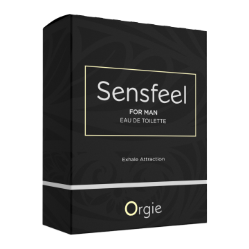 Apa de toaleta cu feromoni Sensfeel for Man, 50 ml, Orgie