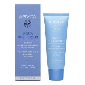 Apivita Aq꯮licious Crema de zi cu textura usoara, 40ml